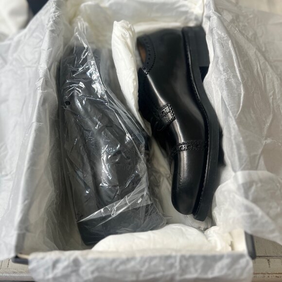 *NEW* GUCCI LACE UP LOAFER NERO SIZE G6 (7M/8.5W) RETAIL $1,200 IN BOX - Picture 5 of 8